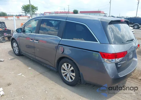 2014 Honda Odyssey Ex-L из США, поврежденный, VIN 5FNRL5H68EB089331